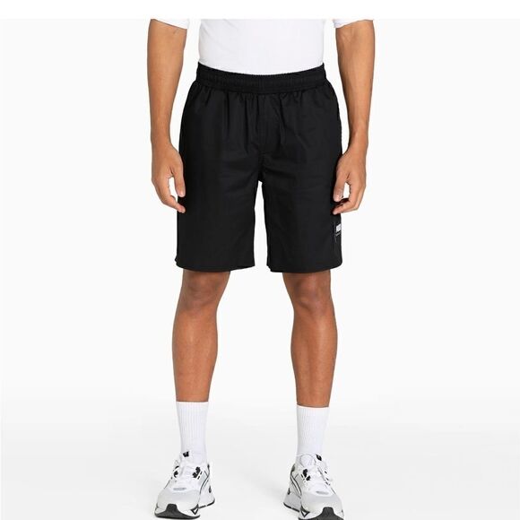 New Puma Men's Summer Court Regular-Fit 9" Drawstring Cargo Shorts S - Picture 1 of 13